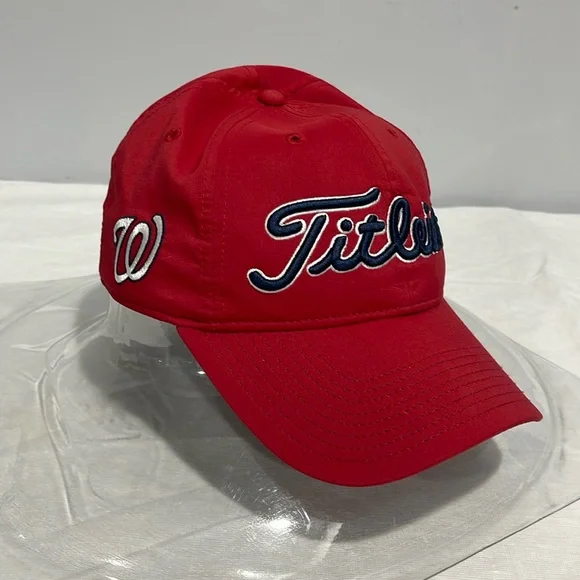 Titleist Washington Nationals baseball cap red one size adjustable